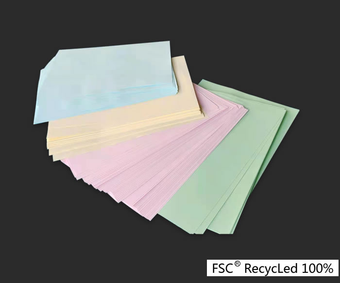 Color offset paper